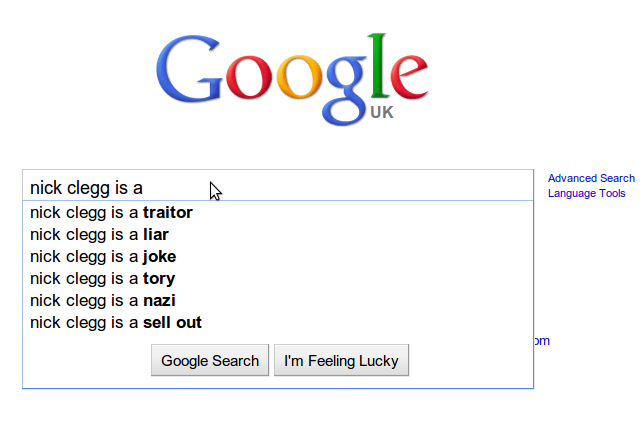 Nick Clegg Is A ...